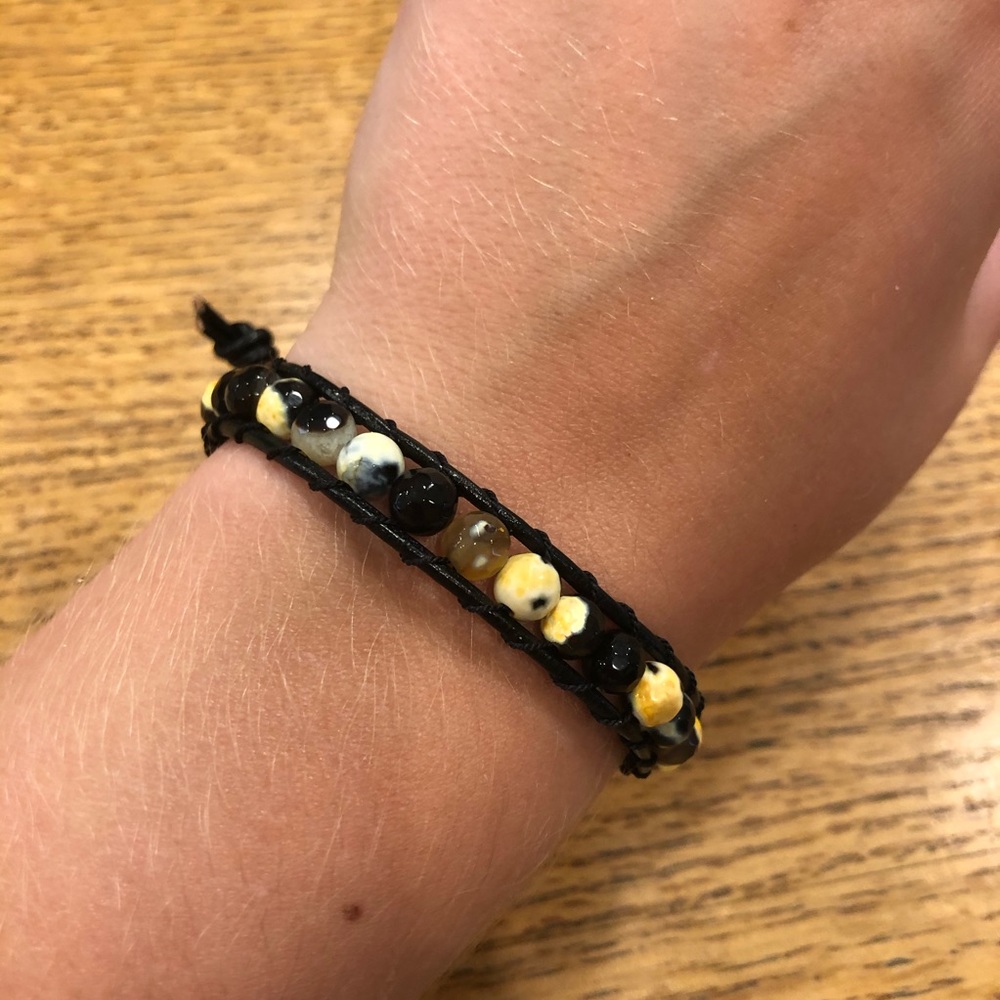 Handmade beaded bracelet